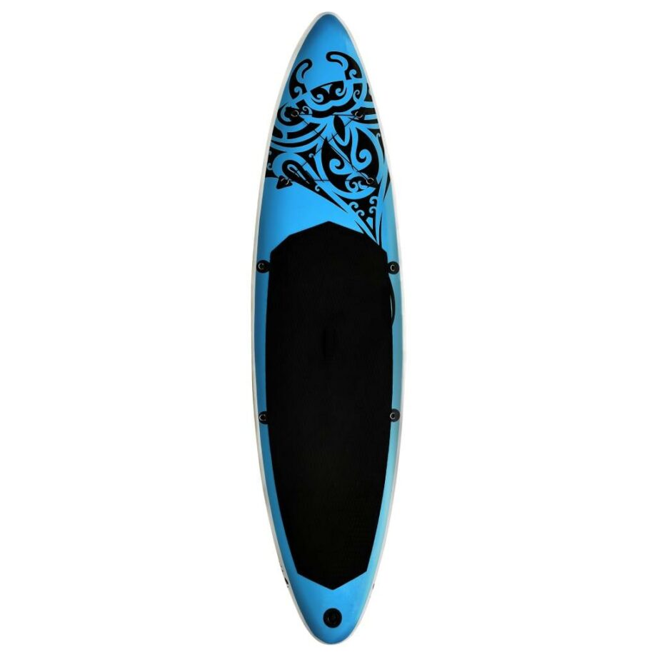 vidaXL Inflatable Stand Up Paddleboard Set 120.1"x29.9"x5.9" Blue