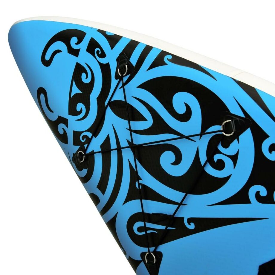 vidaXL Inflatable Stand Up Paddleboard Set 120.1"x29.9"x5.9" Blue